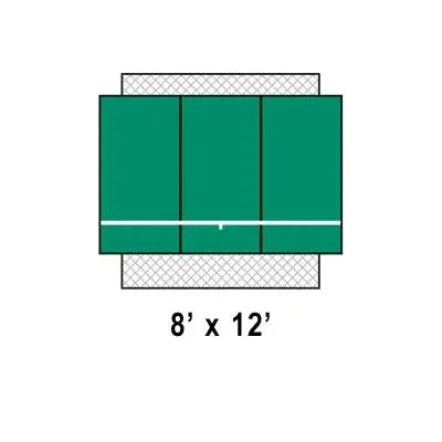 Douglas® Bakko Backboard, Economy Flat