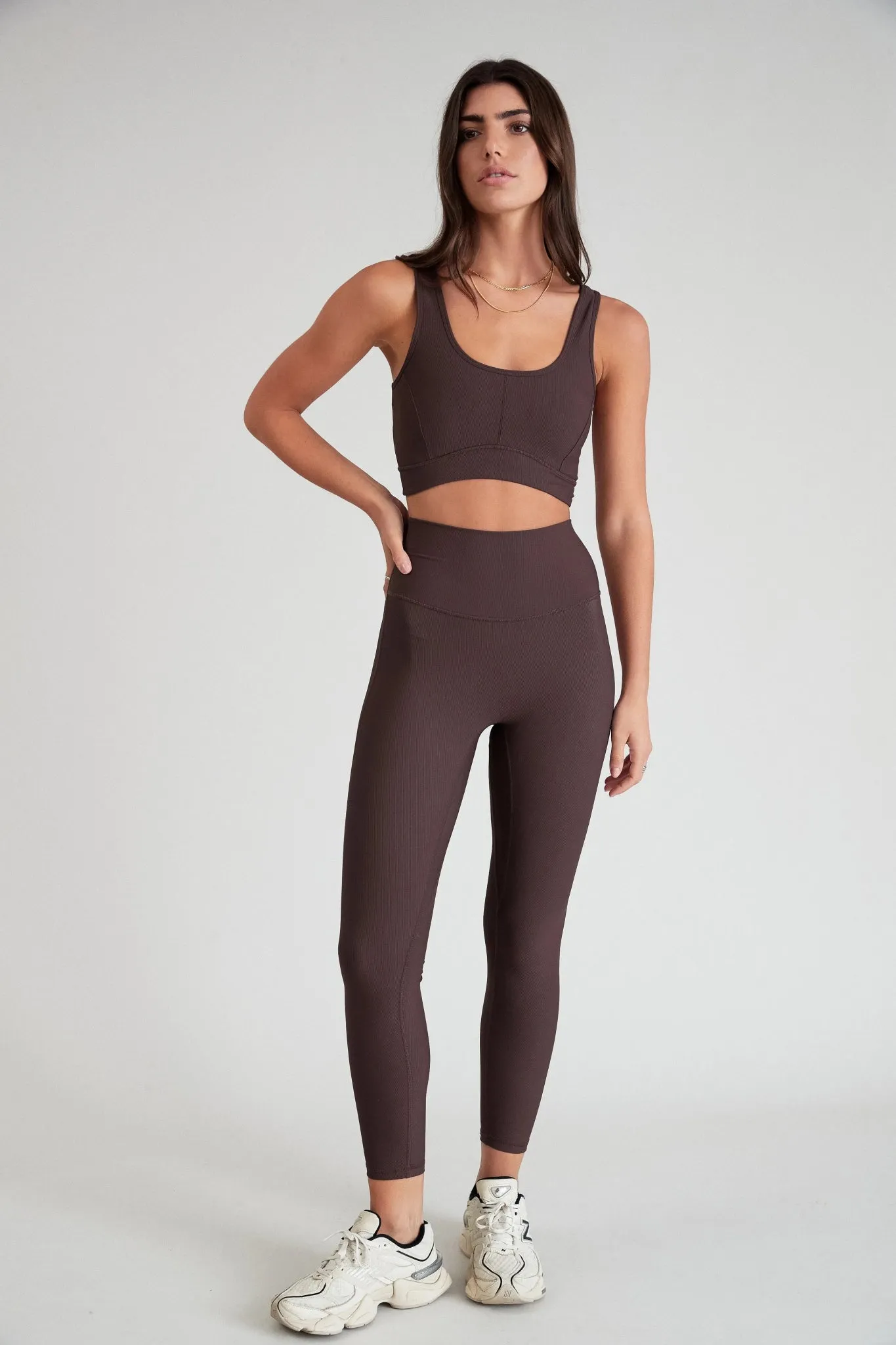 EcoRib Contour Sports Bra