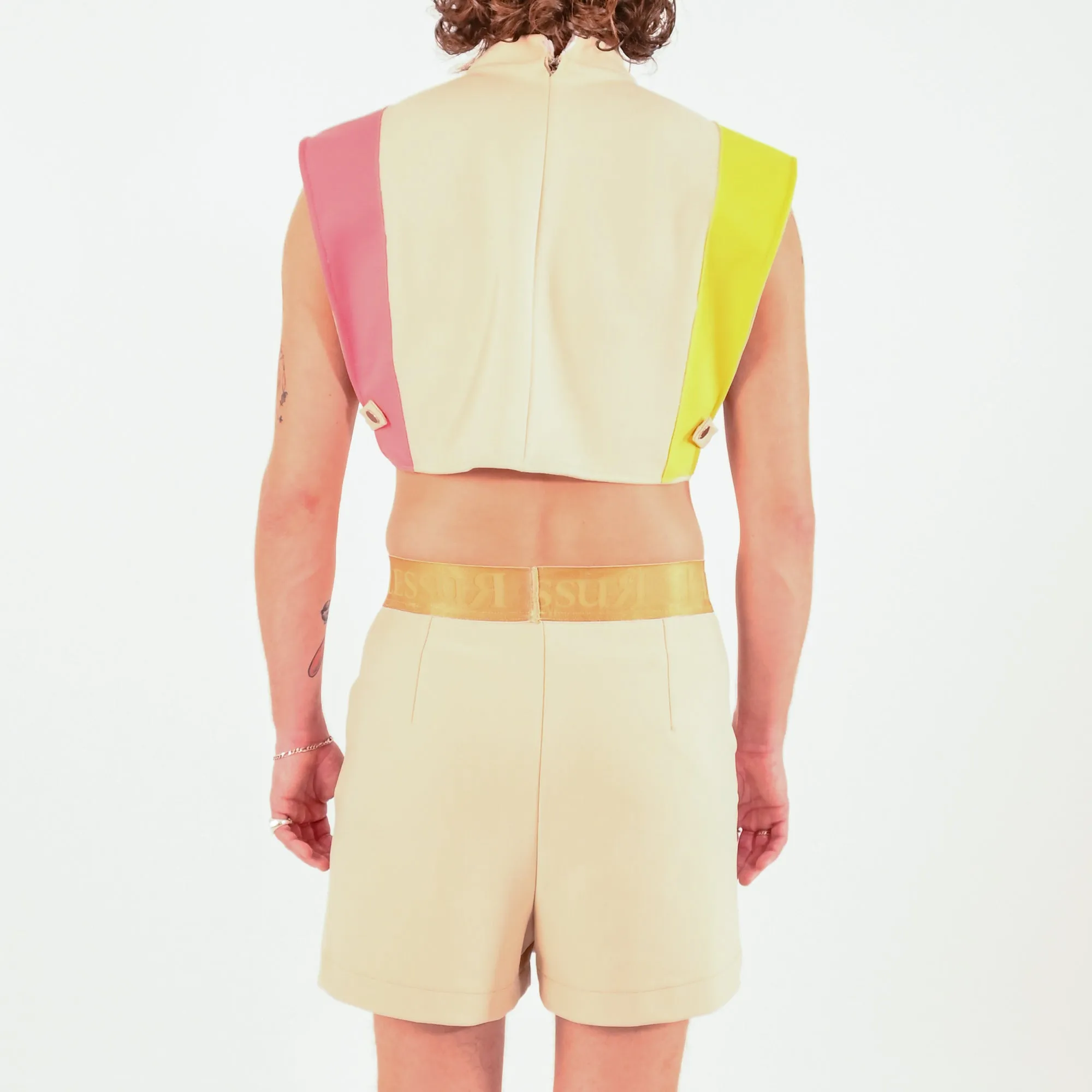 Elastic Waist Skort