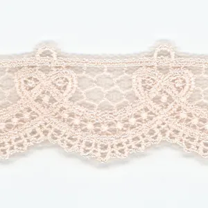 Embroidered Tulle Lace #60 Marshmallow Pink