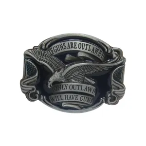 Fashion Brand Designer Cowboy Belt Buckle Diy 3D Wild Have Eagle Western Metal Buckle Men Boy New Luxury Badge Belt Buckles