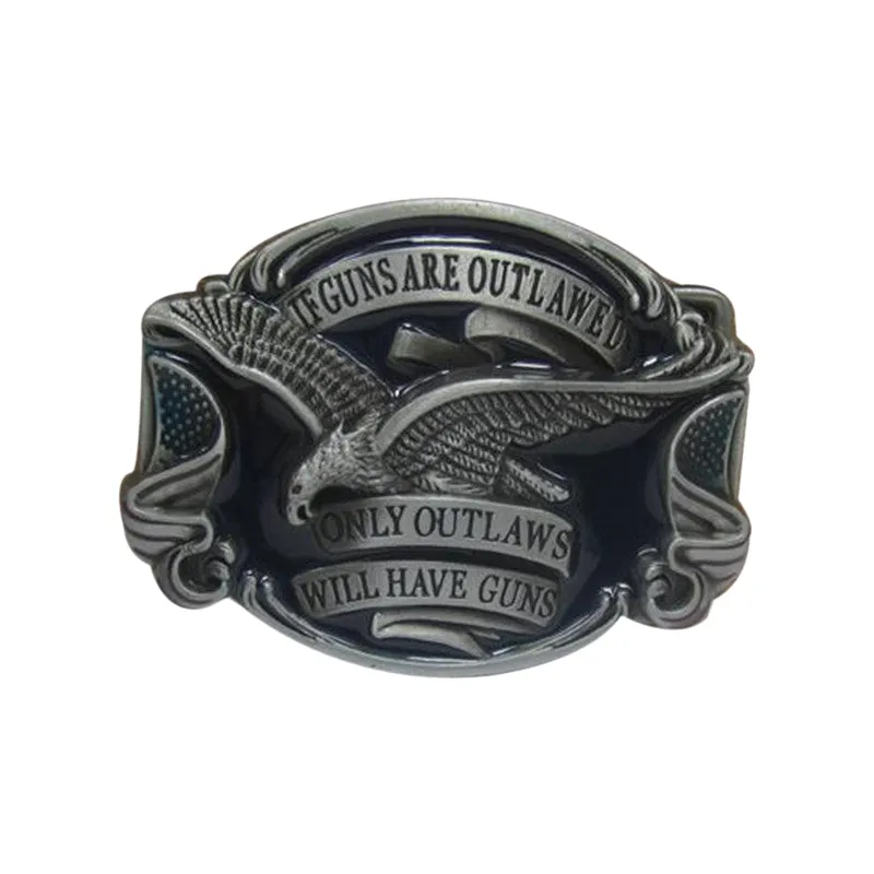 Fashion Brand Designer Cowboy Belt Buckle Diy 3D Wild Have Eagle Western Metal Buckle Men Boy New Luxury Badge Belt Buckles