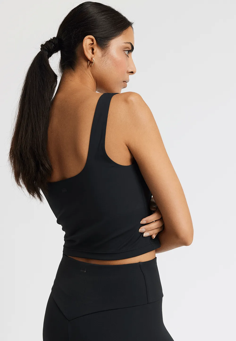 Fitted Top Alice - black