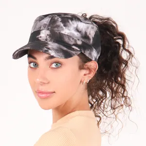 FWCDT82 - Fine leopard print Ponyflo cadet
