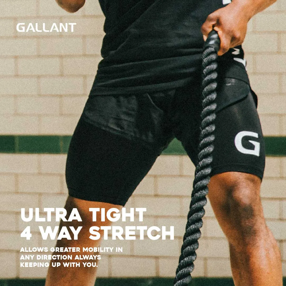 Gallant Base Layer Shorts - Black - Mens Base Layer Shorts