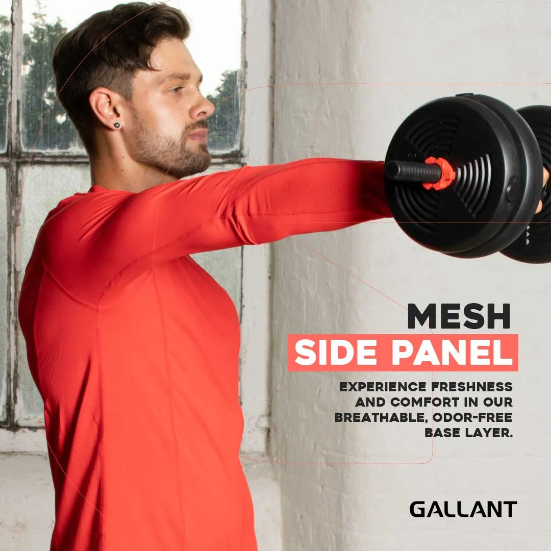 Gallant Base Layer Top - Red - Base Layers for Men