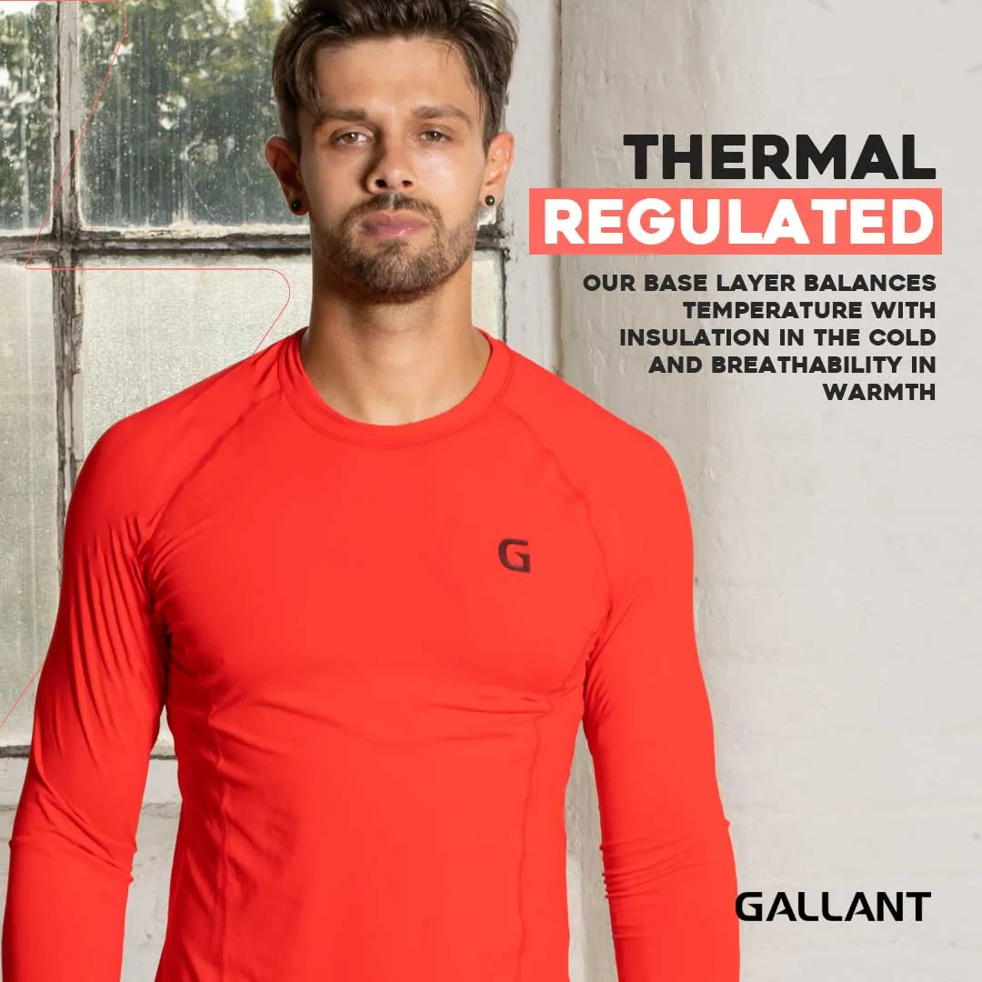 Gallant Base Layer Top - Red - Base Layers for Men
