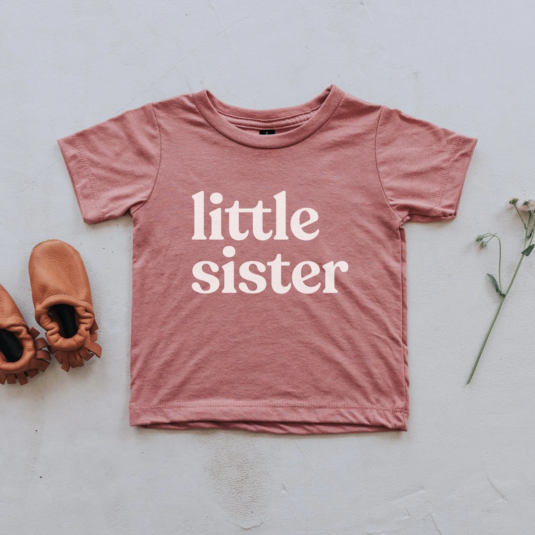 Gladfolk - Little Sister Tee - Mauve