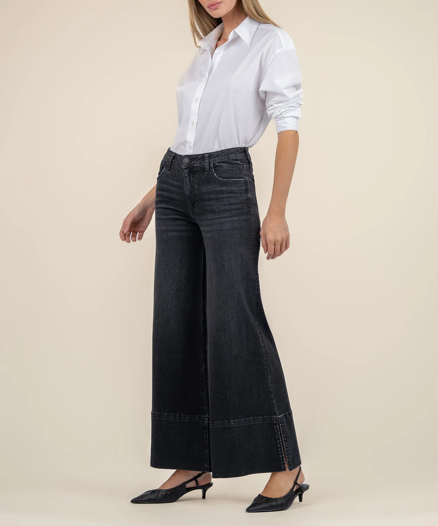 Goldie Mid Rise Super Flare - FINAL SALE
