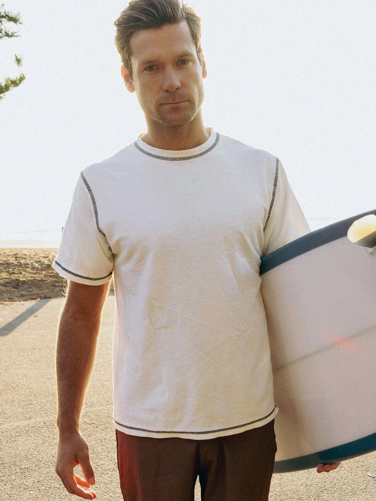 Heritage SS Tee | Ecru
