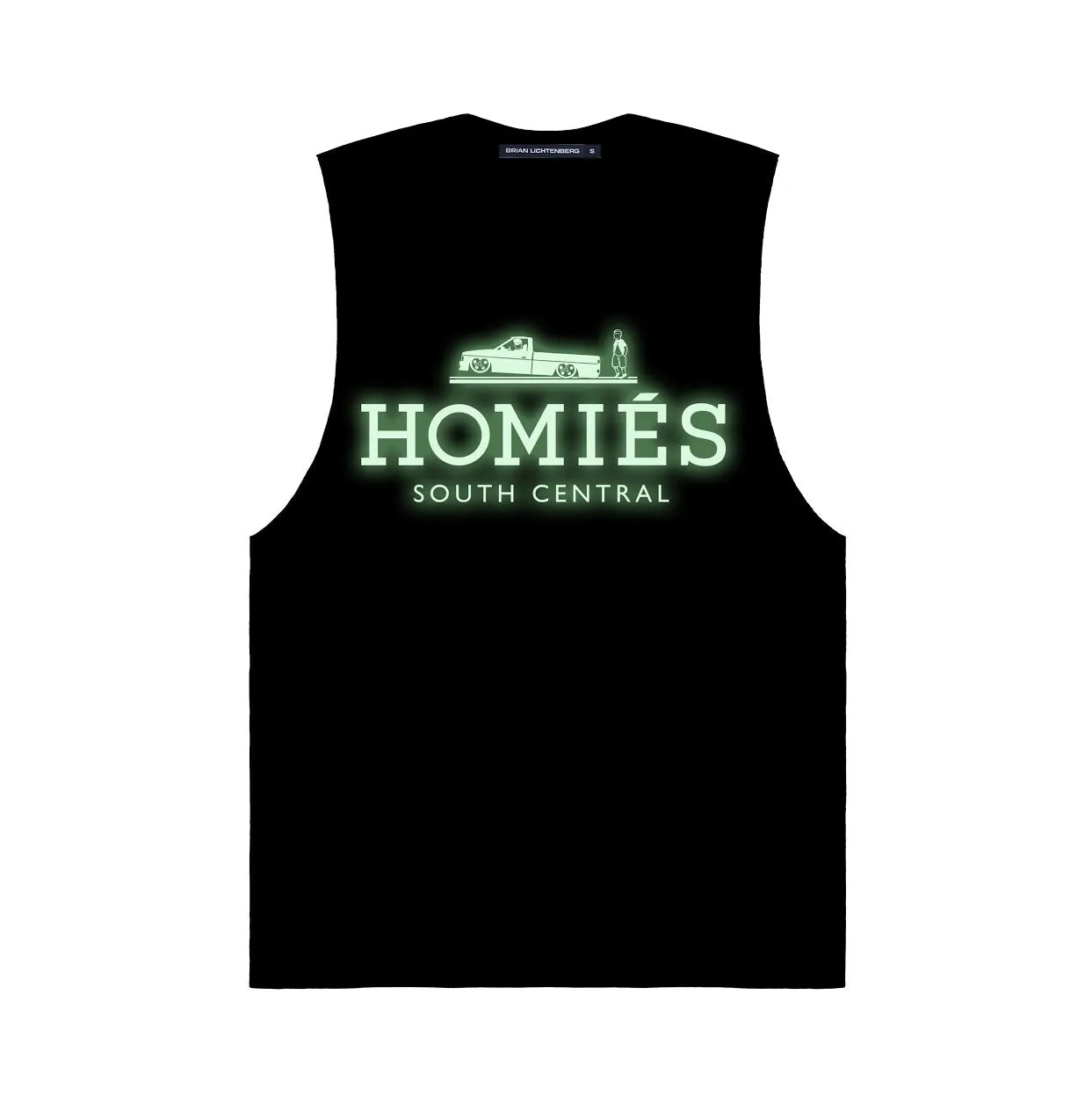 HOMIÉS GLOW-IN-THE-DARK MUSCLE TEE