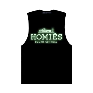 HOMIÉS GLOW-IN-THE-DARK MUSCLE TEE