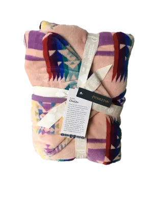 Hooded Towel for Kids by Pendleton, Chief Joseph Pink