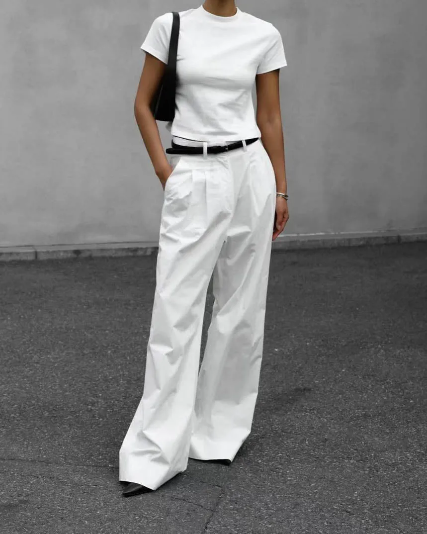 IMANI TROUSERS WHITE