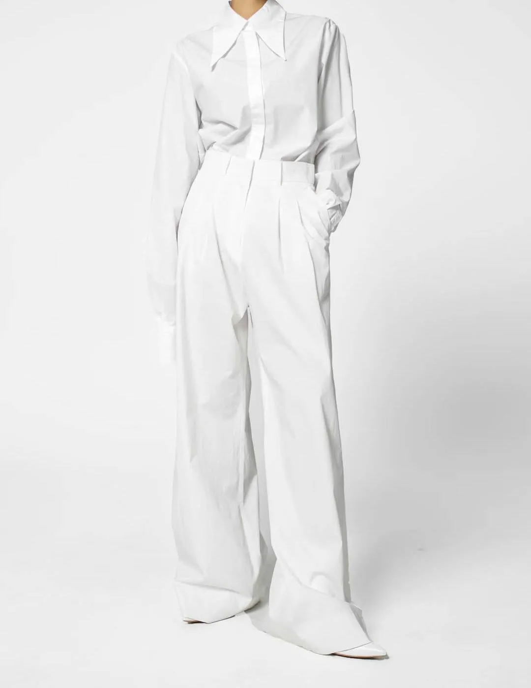 IMANI TROUSERS WHITE