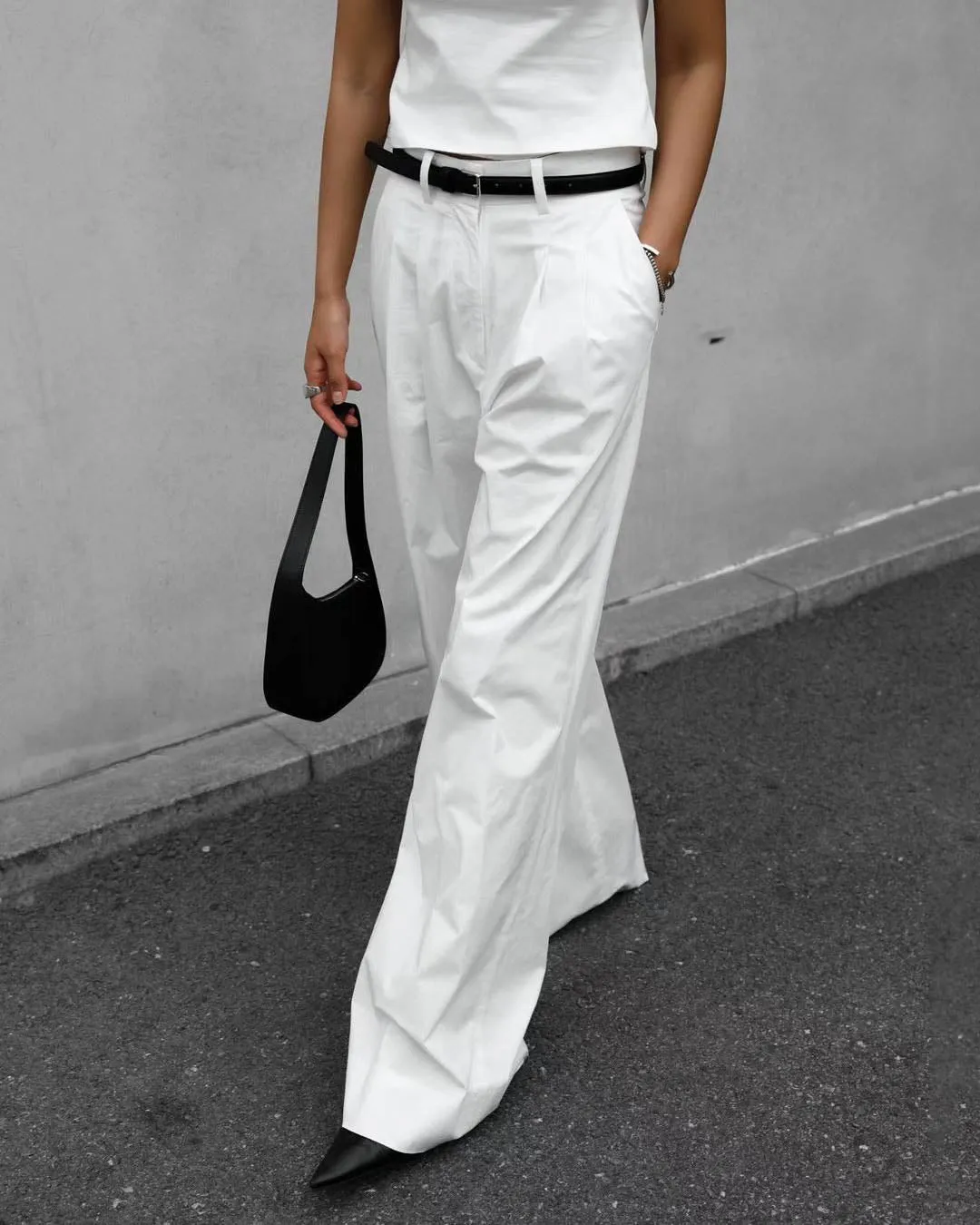 IMANI TROUSERS WHITE