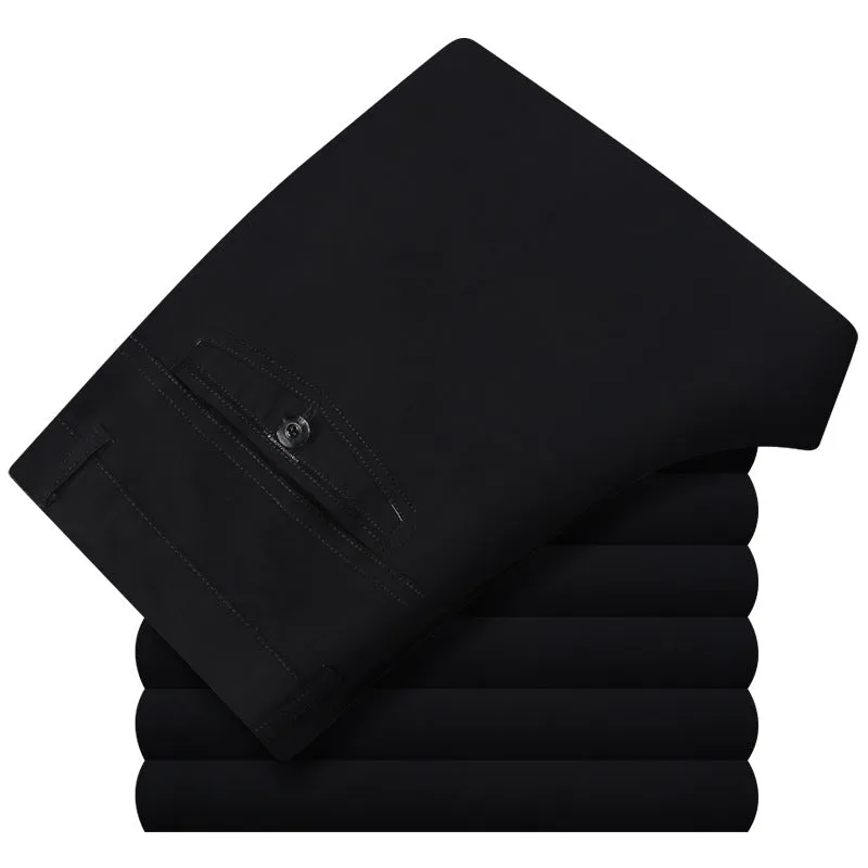 INSTOCK-Perky Kangaroo  Thin Middle-aged Men's Casual Pants