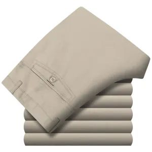 INSTOCK-Perky Kangaroo  Thin Middle-aged Men's Casual Pants