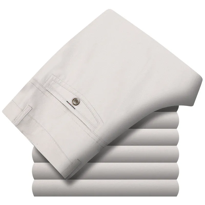 INSTOCK-Perky Kangaroo  Thin Middle-aged Men's Casual Pants