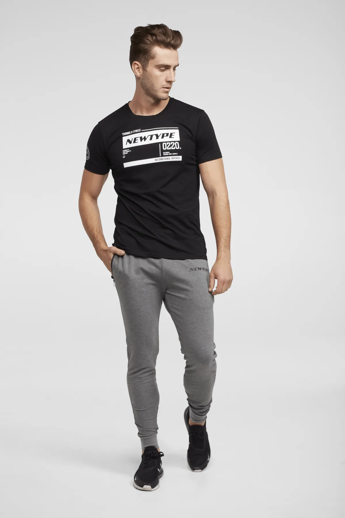 Intrepid Athlete Inside Track Pant - Grey