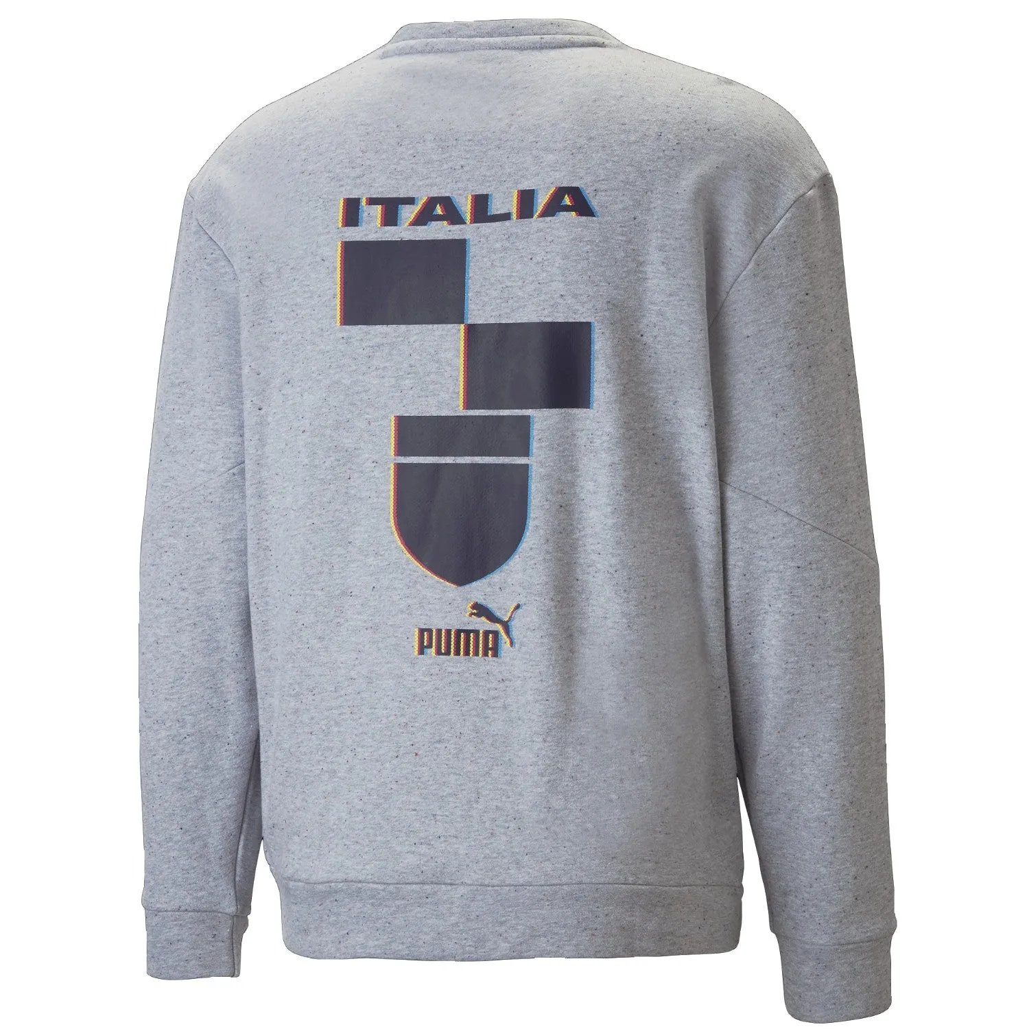 Italy light grey Casual Fans presentation sweat tracksuit 2022/23 - Puma