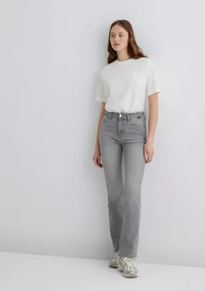 Jane Mid Smoke Classic Denim Jean Pants