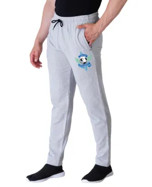 Kart Black Men's Printed Track Pants | Grey Color Track Pant | Grey - Grey Vintage