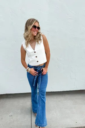 Kennedy Tie Waist Jeans