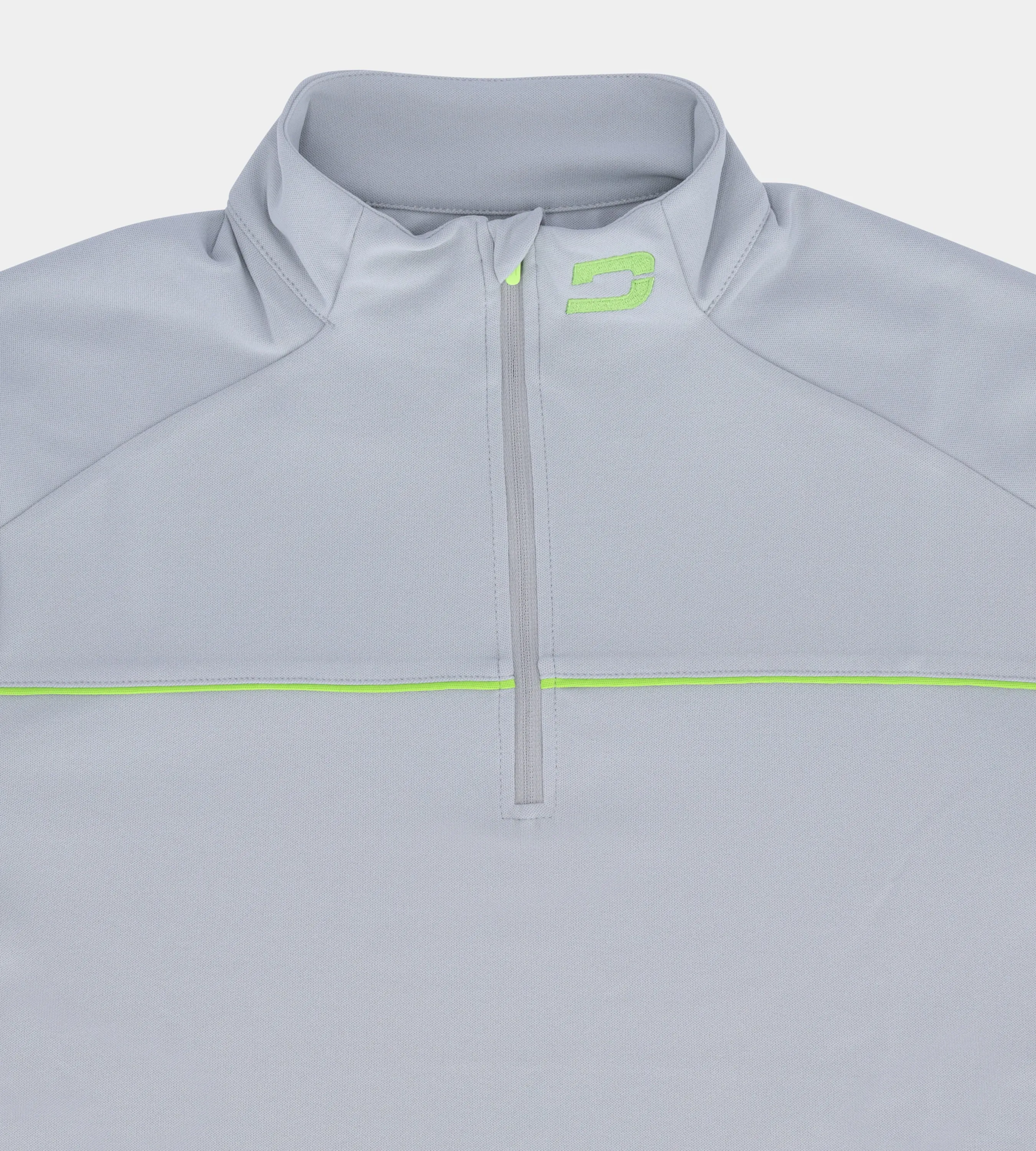 KIDS PIQUE MIDLAYER - GREY
