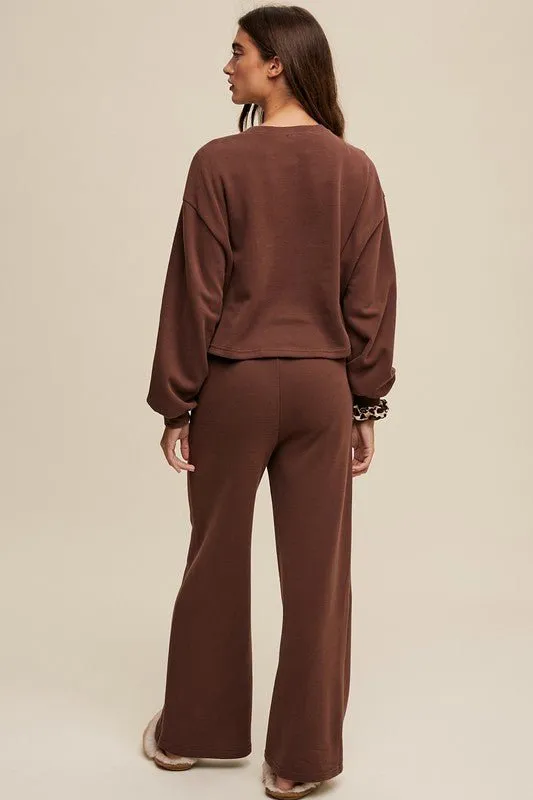 Knit Lounge Set