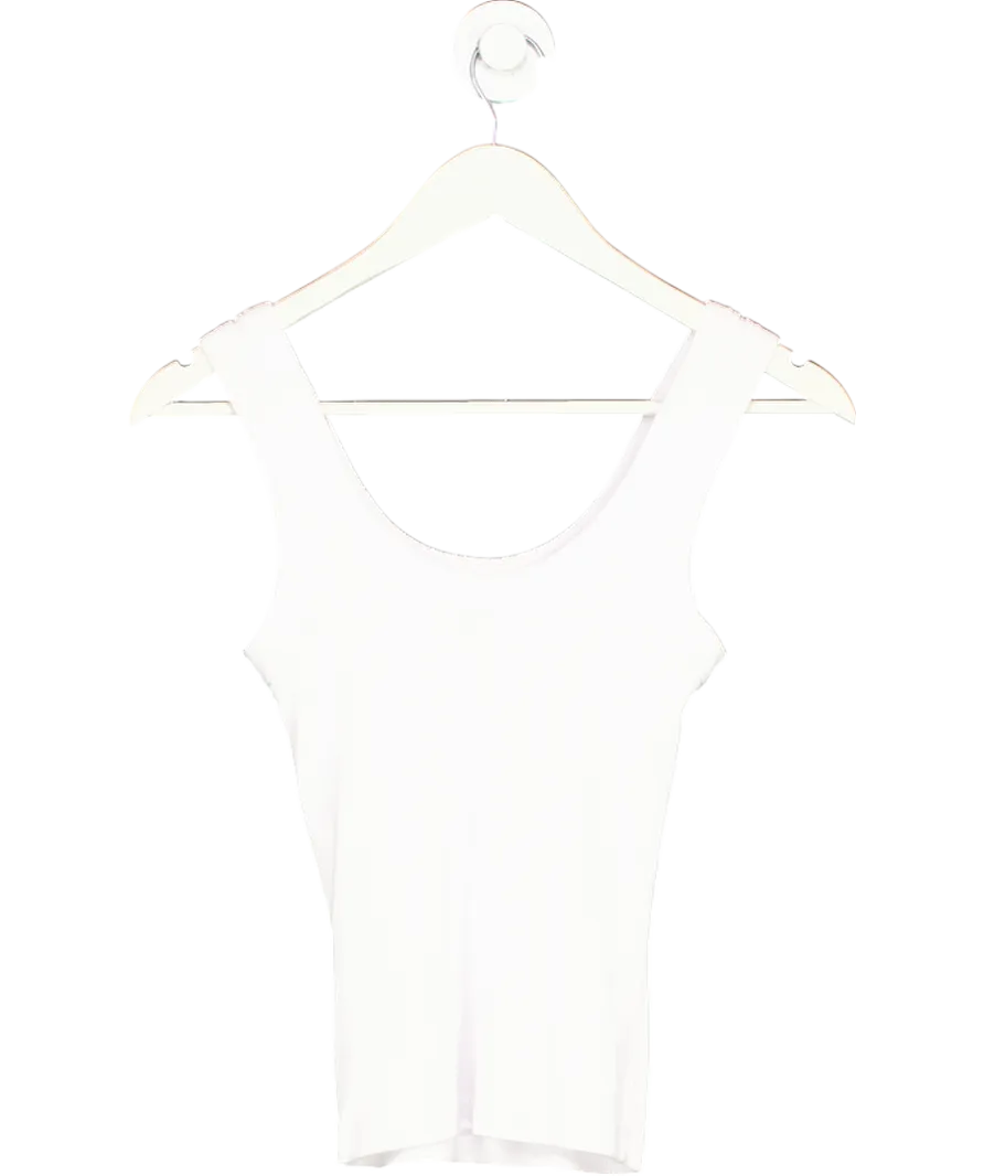 Kookai White Venice Tank Top UK 6