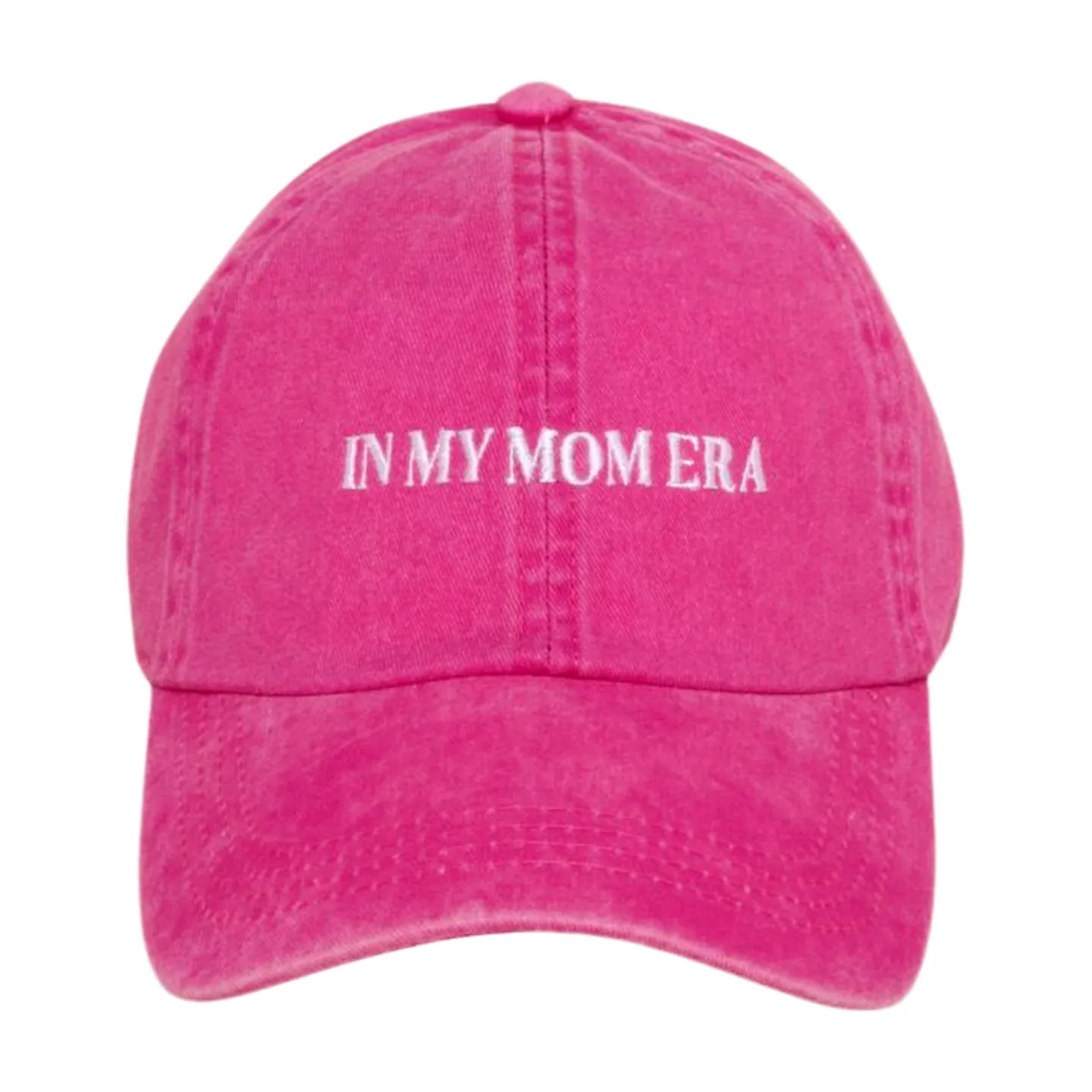 LCAP3229 - "IN MY MOM ERA" EMBROIDERED BASEBALL CAP