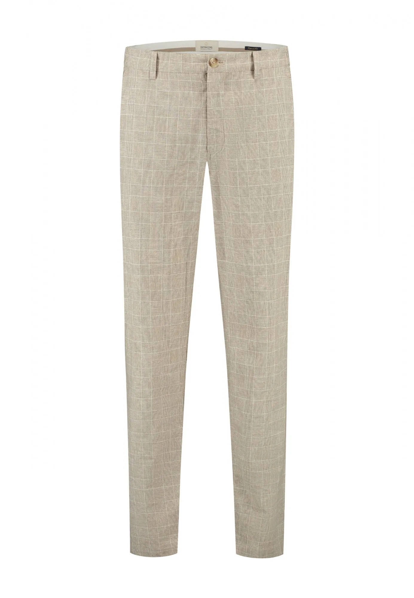 Logan Pants Linen Check