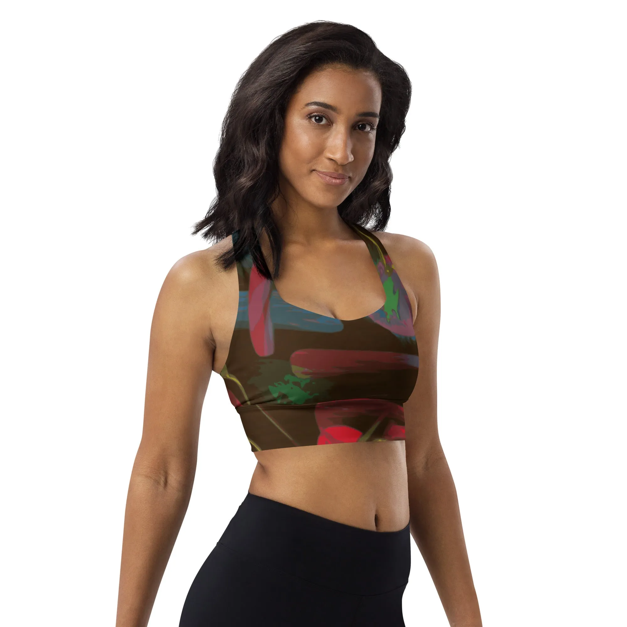 Longline sports bra Artist