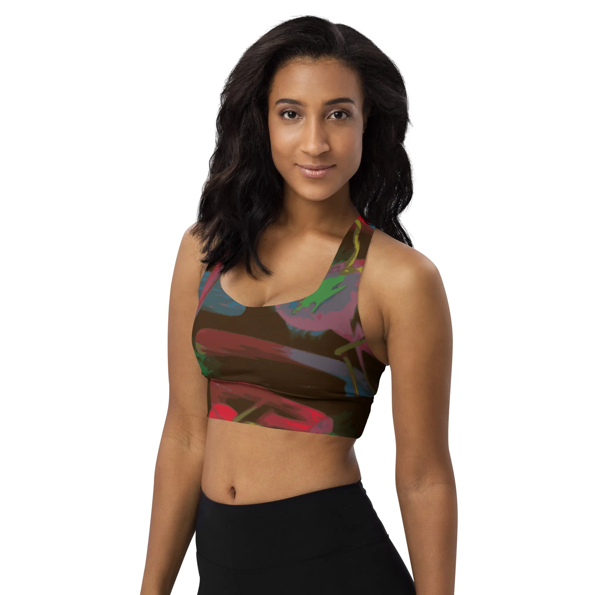 Longline sports bra Artist