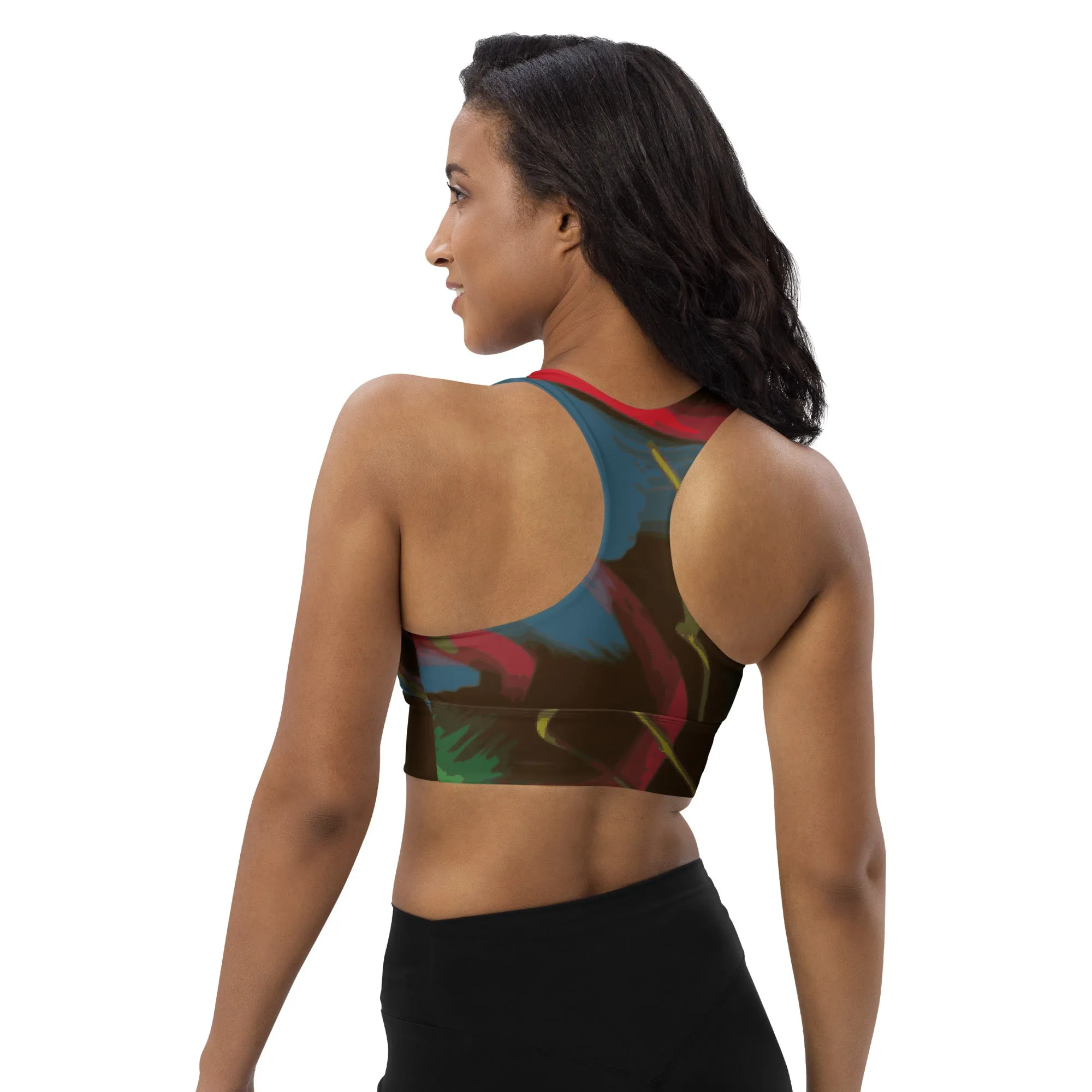 Longline sports bra Artist