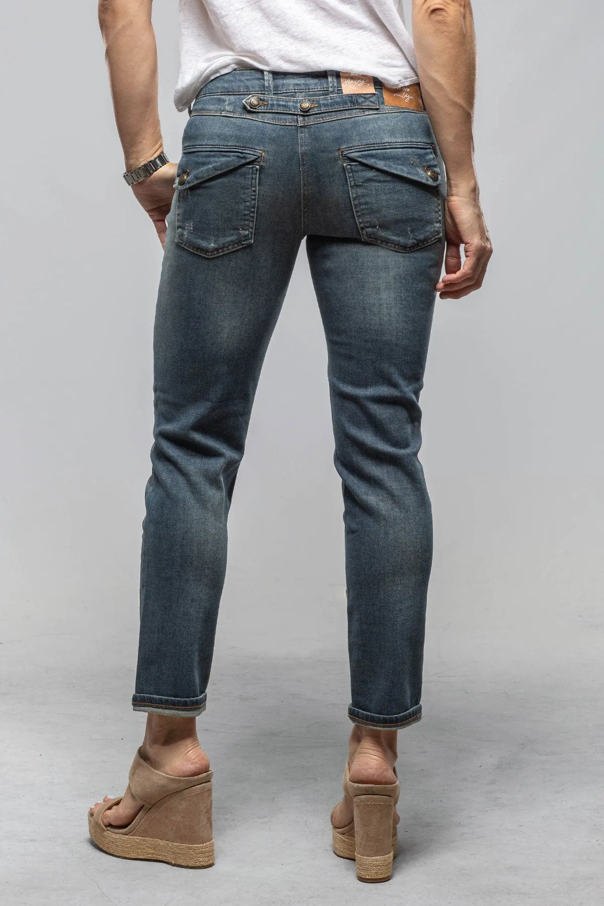 MAC Montana Green Destroyed Chino