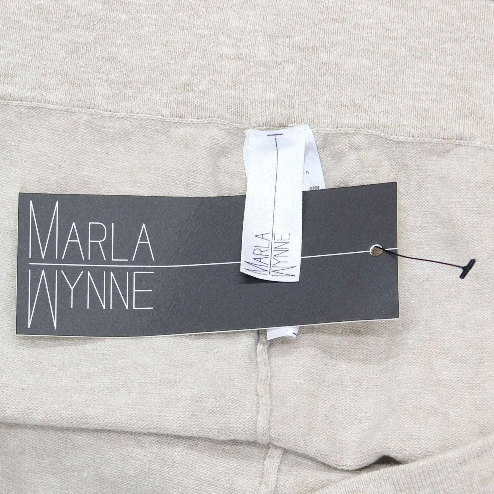 MarlaWynne Plus Size Sweater Knit Crop Pant