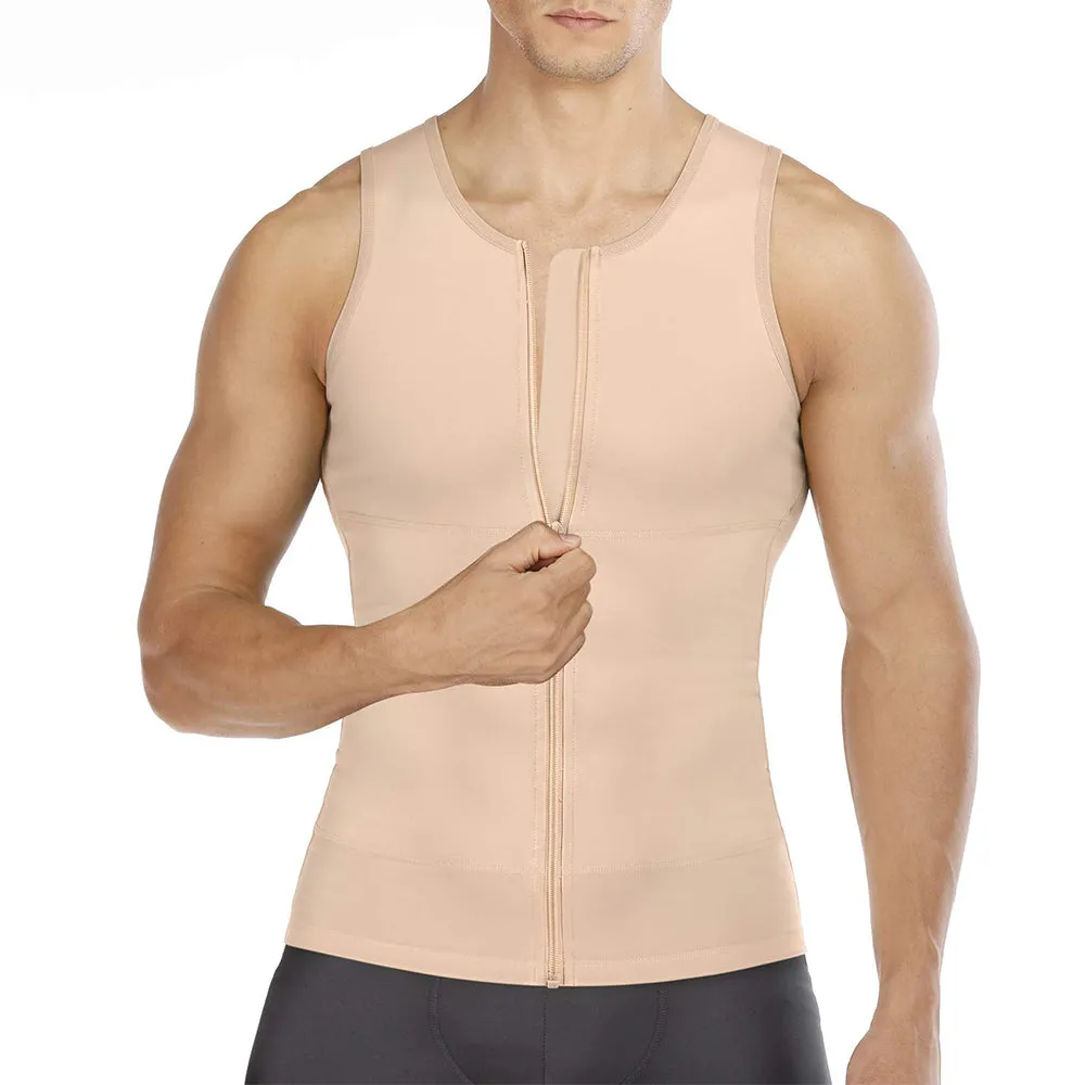Men Zipper Compression Shirts