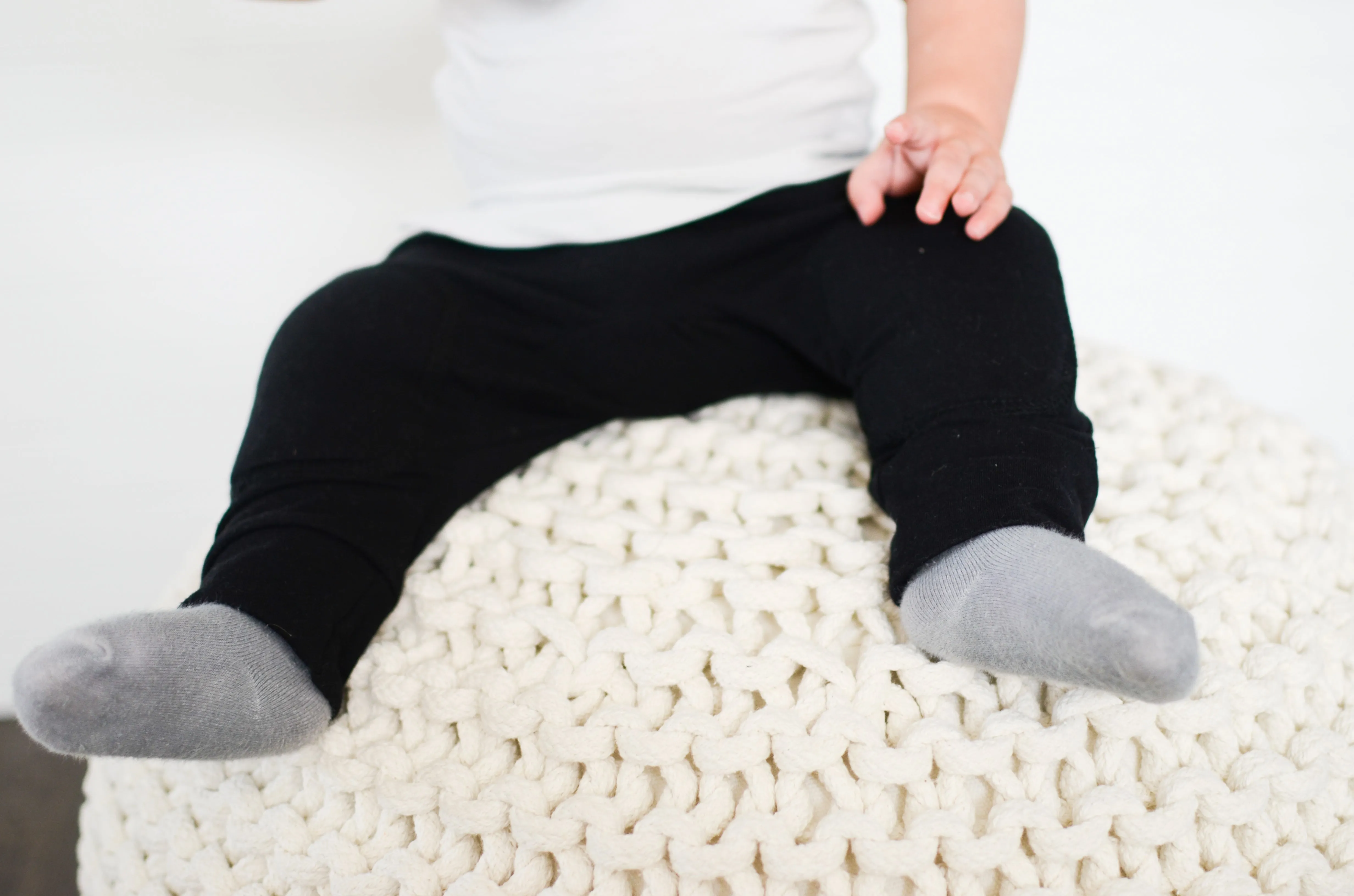 Modern Movers Joggers – Black (Size 9 to 12 Months)