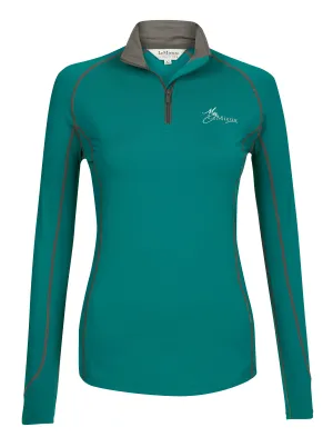 My LeMieux  Base Layer Ladies Top Peacock