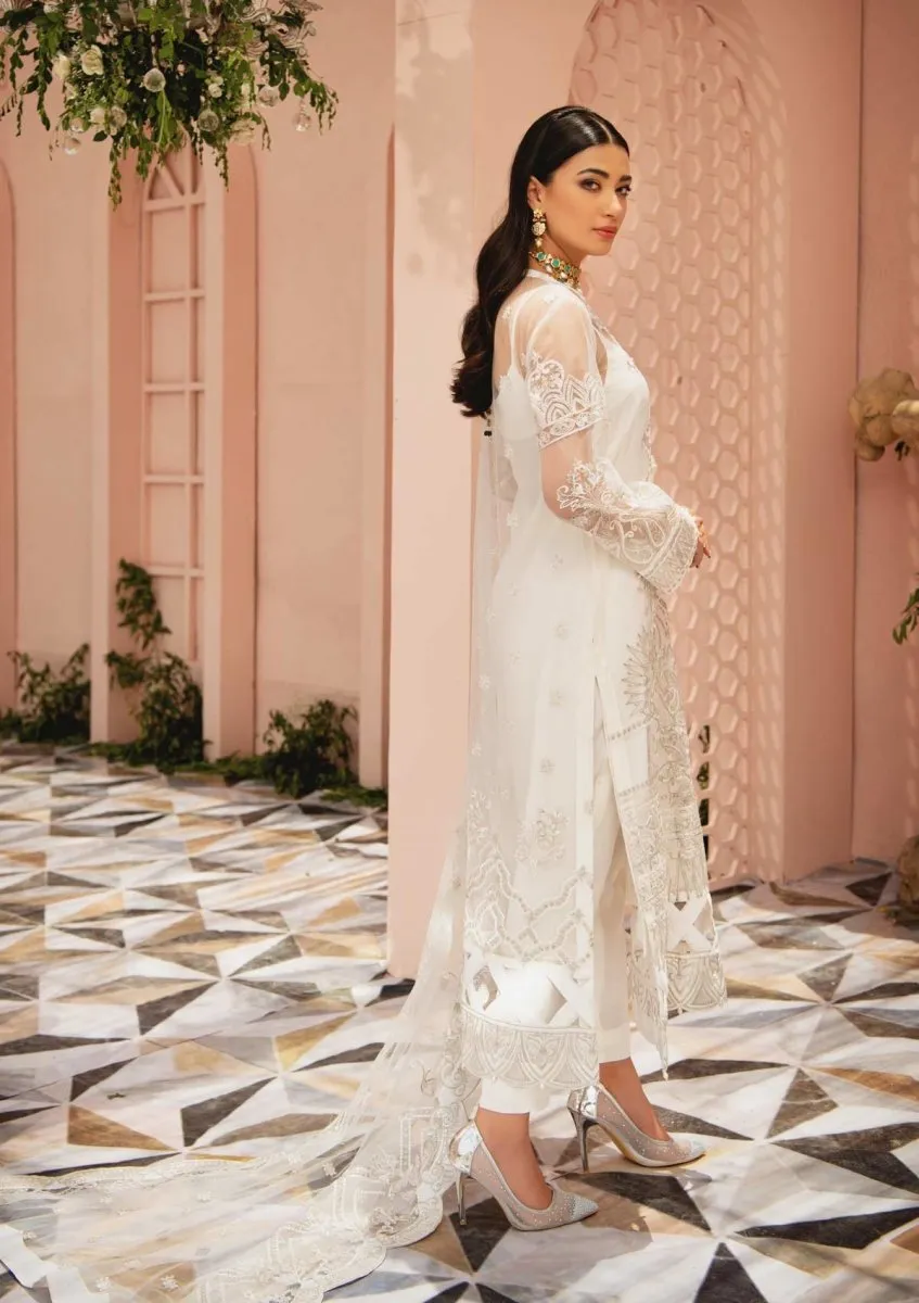 MYSTIQUE - LOOK 07 | AIK Atelier Festive Mystique Organza & Tule 2021 Collection | Unstitched Embroidered Net Suits