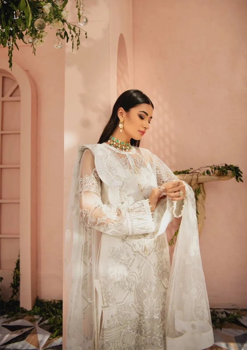 MYSTIQUE - LOOK 07 | AIK Atelier Festive Mystique Organza & Tule 2021 Collection | Unstitched Embroidered Net Suits