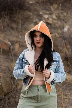Nevada Denim and Suede Jacket