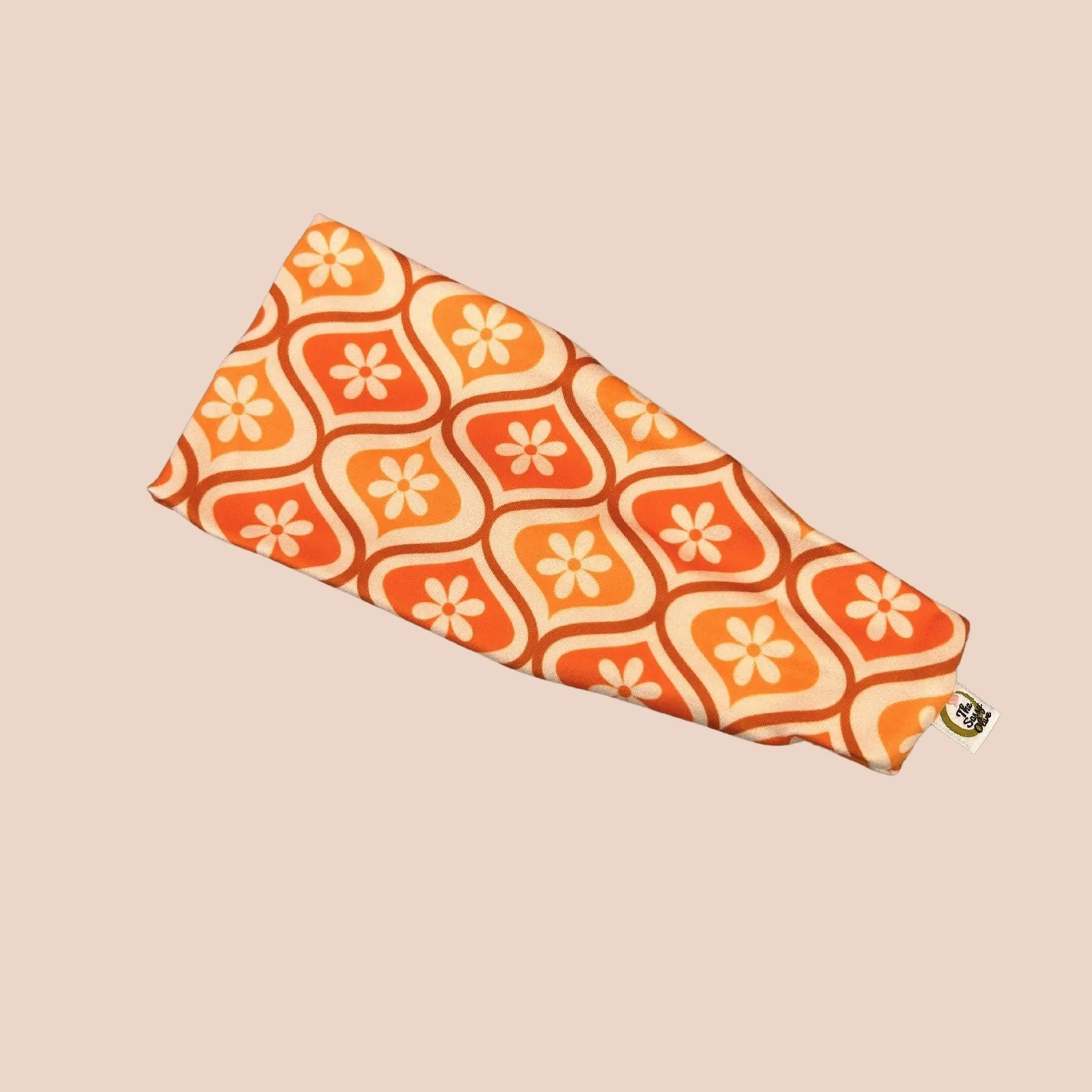 Orange Couch Stretch Headband