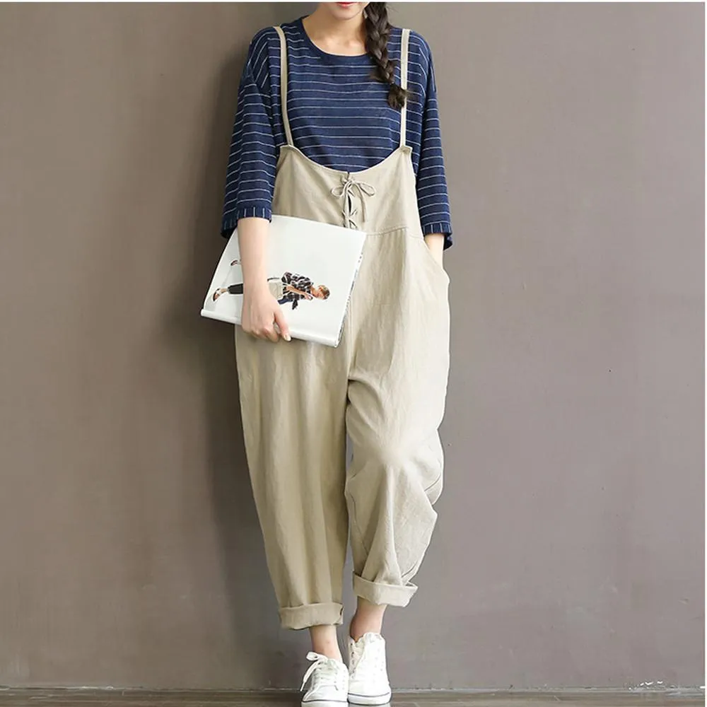 Overall Baggy Pants