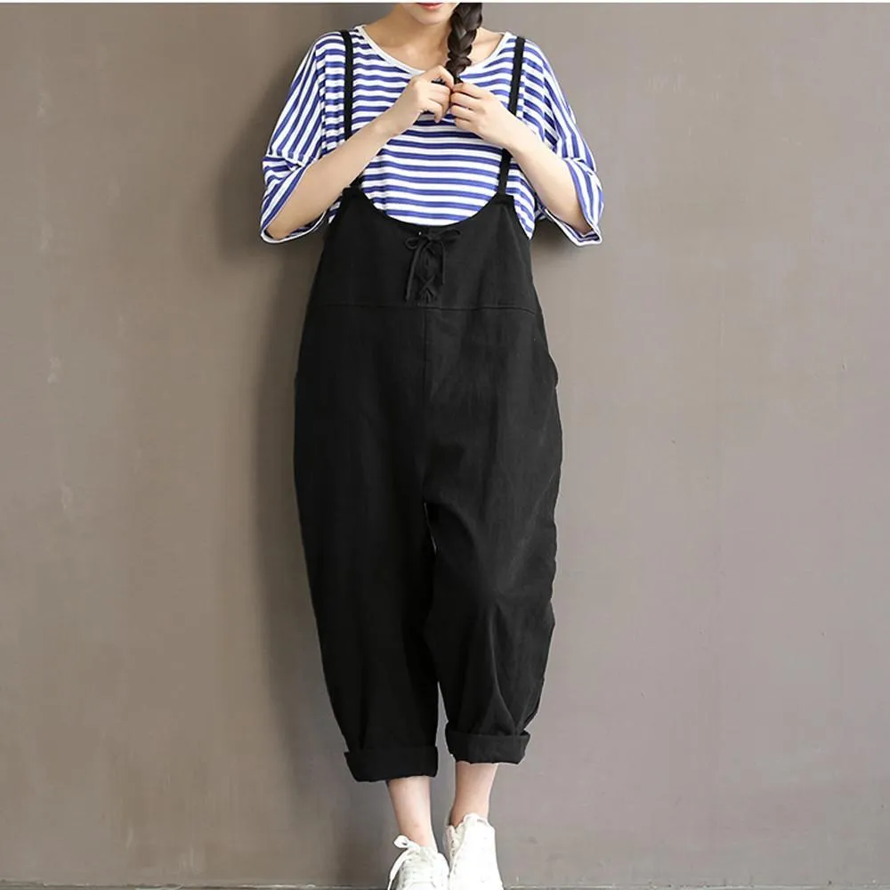 Overall Baggy Pants