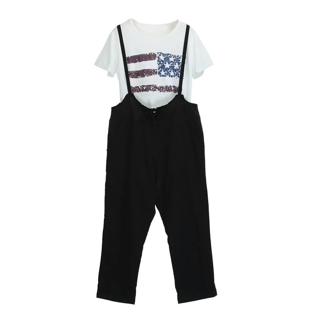 Overall Baggy Pants