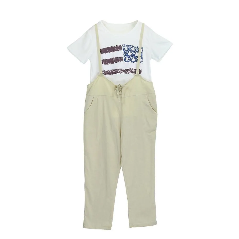 Overall Baggy Pants