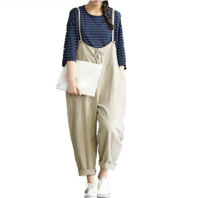 Overall Baggy Pants